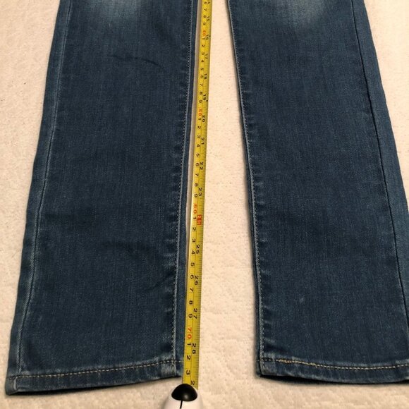 Levi Womens 711 Skinny Jeans Size 26 New With Tag Irregular - Picture 4 of 8